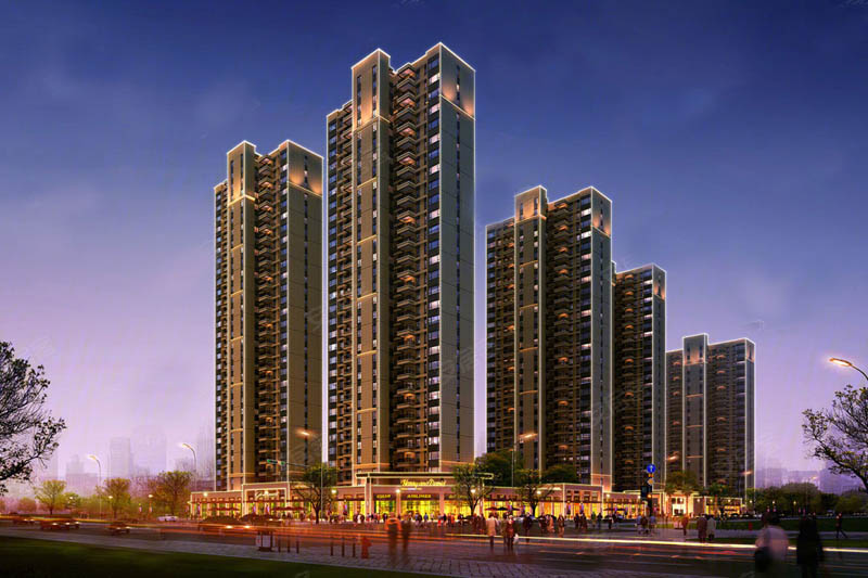 临武县珑悦文兴府效果图