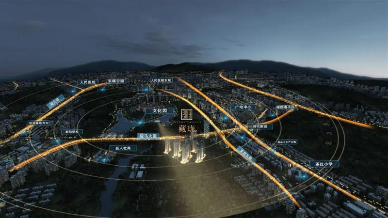 桂阳县藏珑实景图