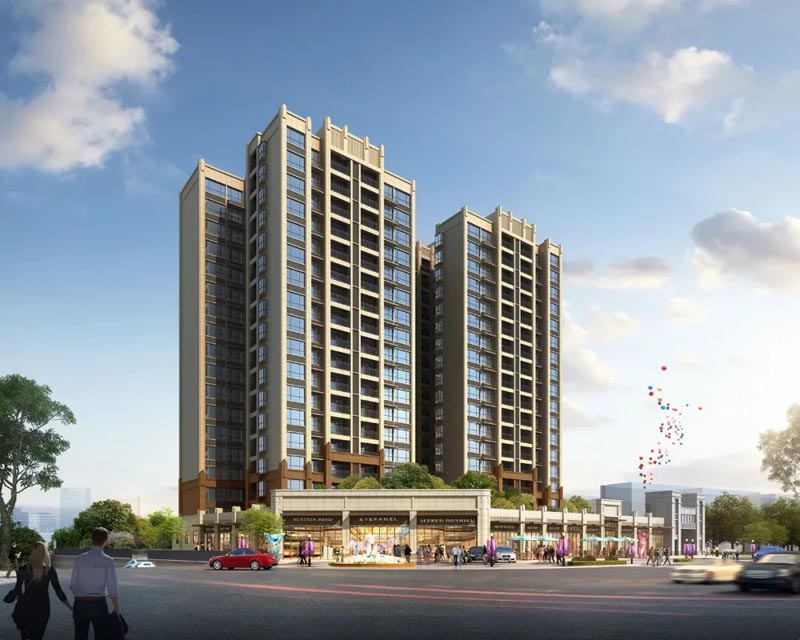 桂阳县城领学府效果图