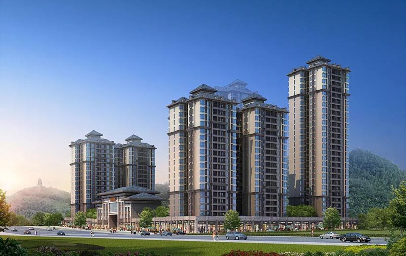 桂阳县东禹麓峰春晓效果图