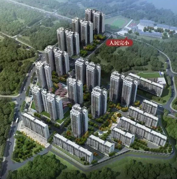 桂阳县金桂世纪城实景图