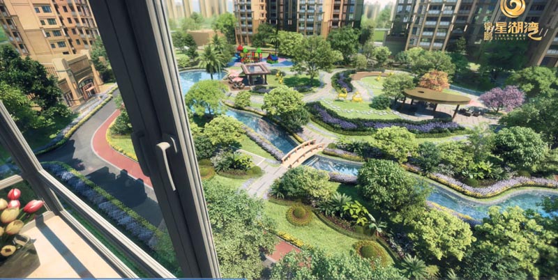 桂阳县锦鹏星湖湾样板间