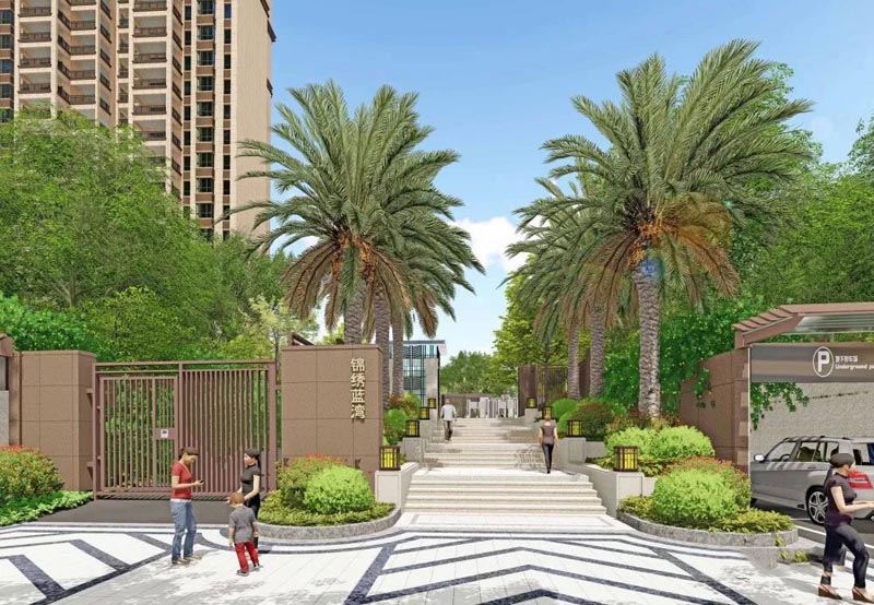 桂阳县锦绣蓝湾样板间