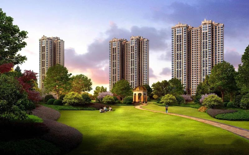 桂阳县麒麟首府效果图