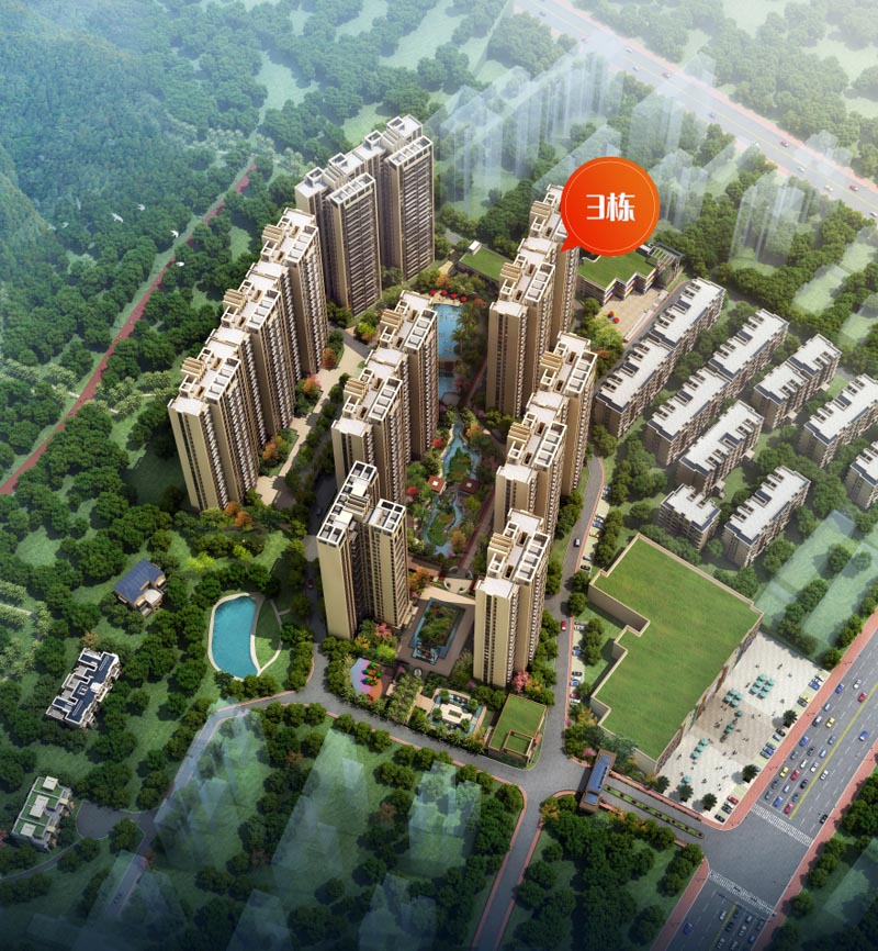 桂阳县新东方锦绣庄园实景图