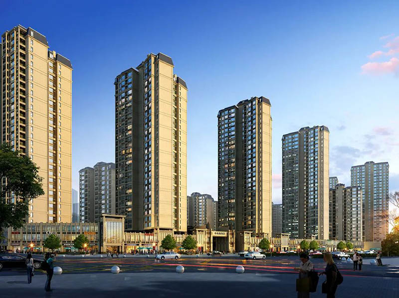 安仁县中央翰府实景图