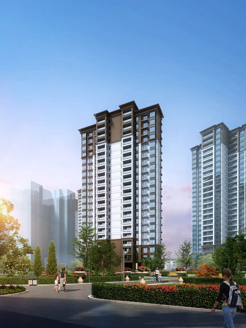 安仁县玖钻华庭效果图