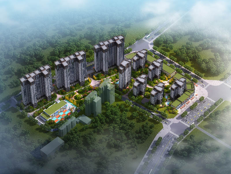 安仁县玖钻华庭配套图