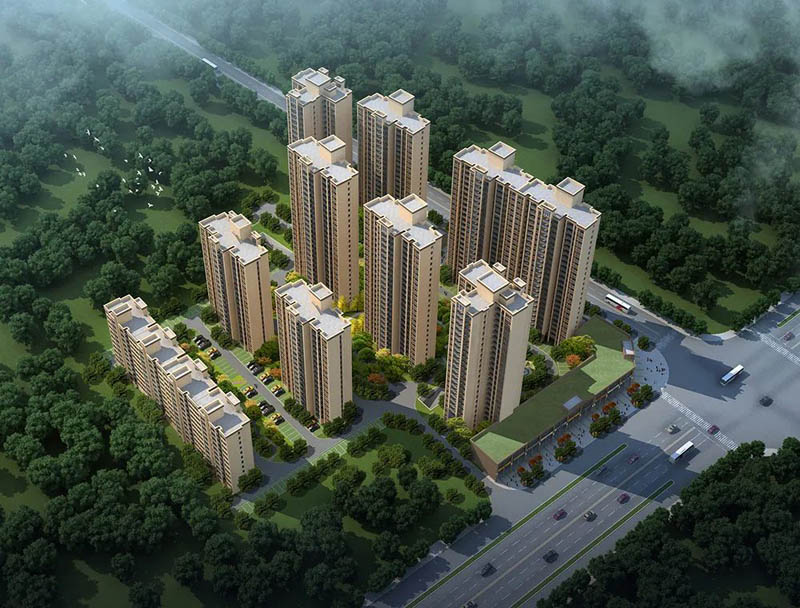 安仁县天心佳园效果图