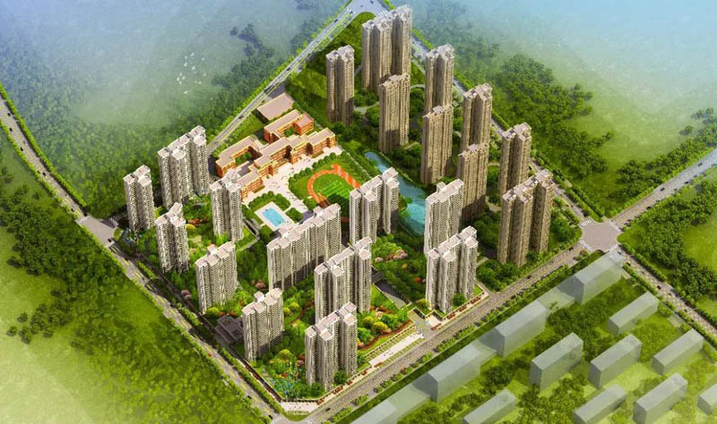 安仁县雄森君临华庭效果图