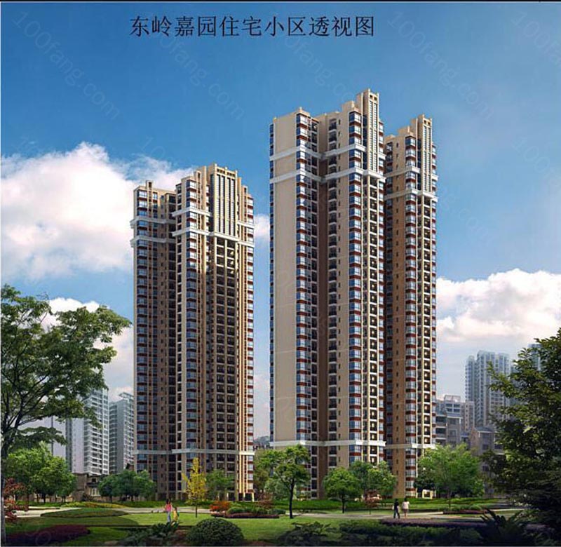 苏仙区东岭嘉园效果图