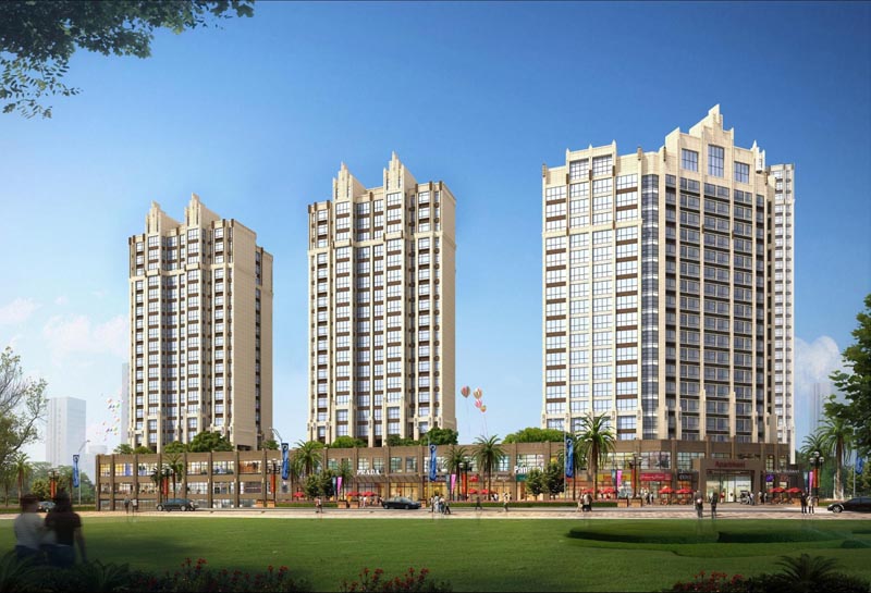 苏仙区林邑翰庭效果图