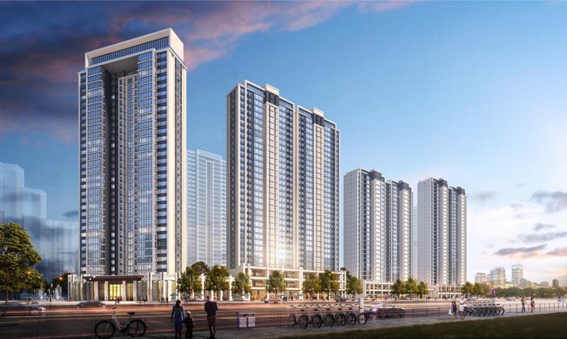 苏仙区长信爱莲首府效果图