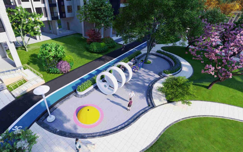 苏仙区锦绣湖山效果图