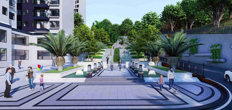 苏仙区锦绣湖山配套图