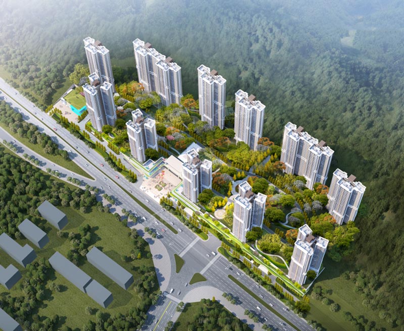 苏仙区东城上筑效果图