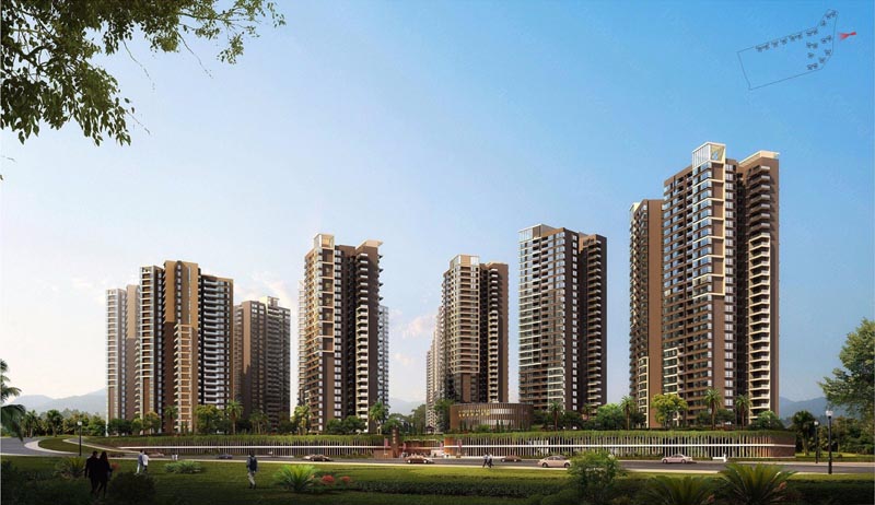 苏仙区东田金湾效果图