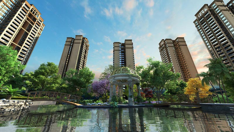 苏仙区华一美达家园配套图