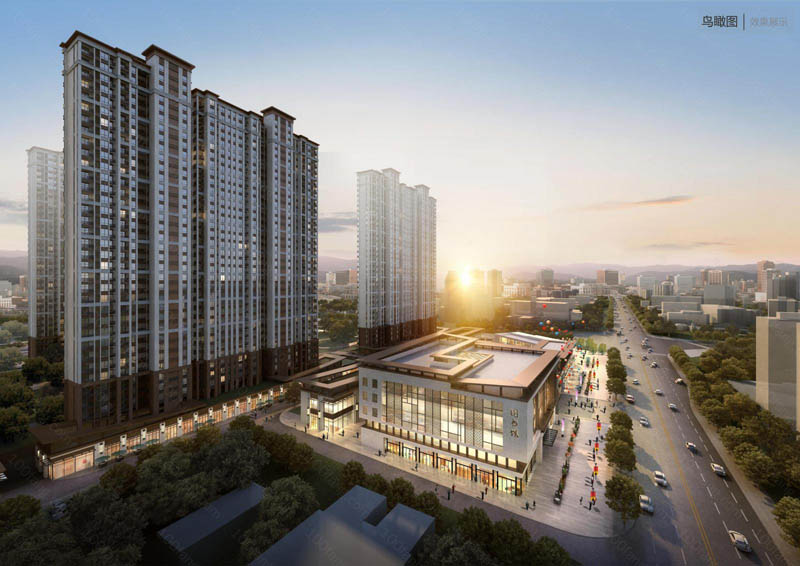 苏仙区润和中央公园效果图