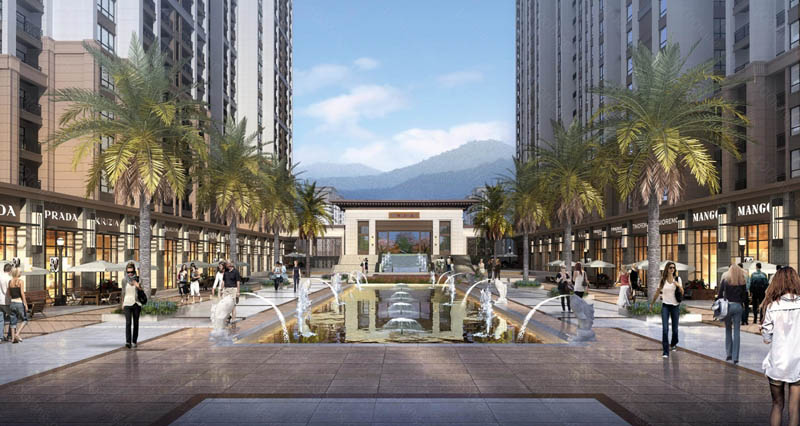 苏仙区润和中央公园配套图