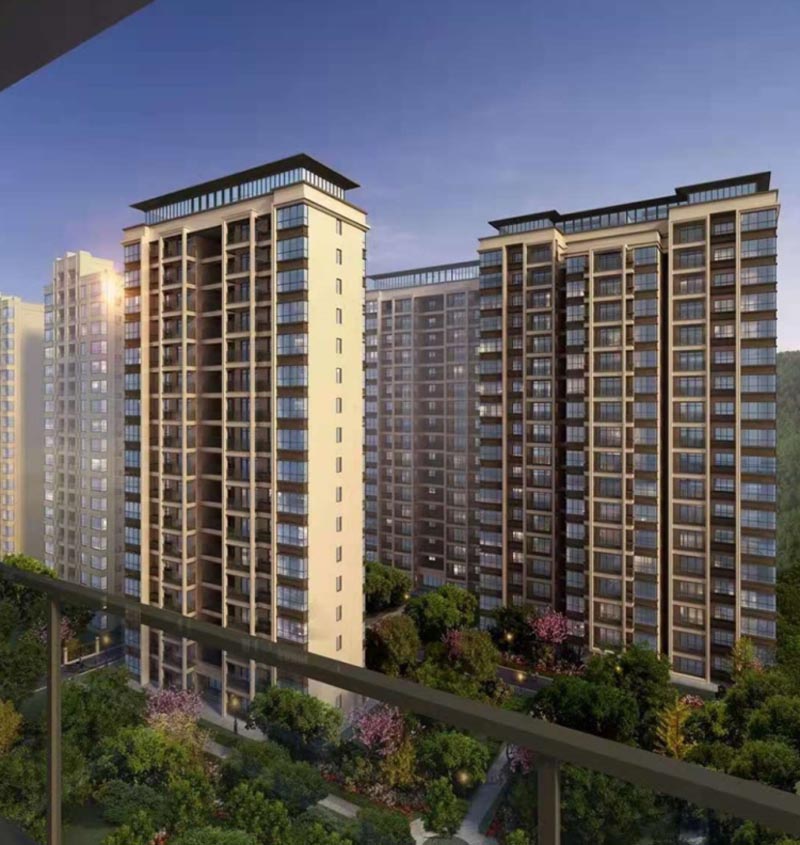 苏仙区兴康云锦实景图