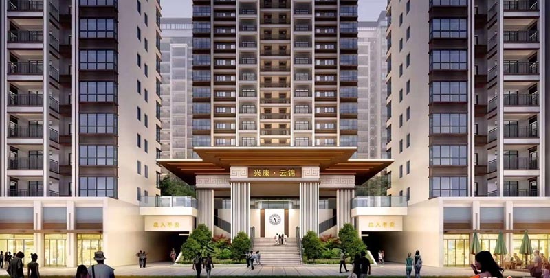 苏仙区兴康云锦配套图