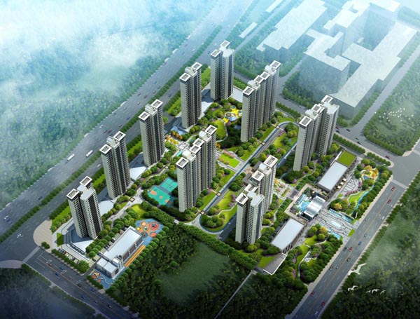 苏仙区长房金宸府实景图