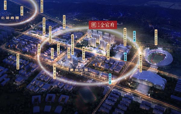 苏仙区长房金宸府配套图