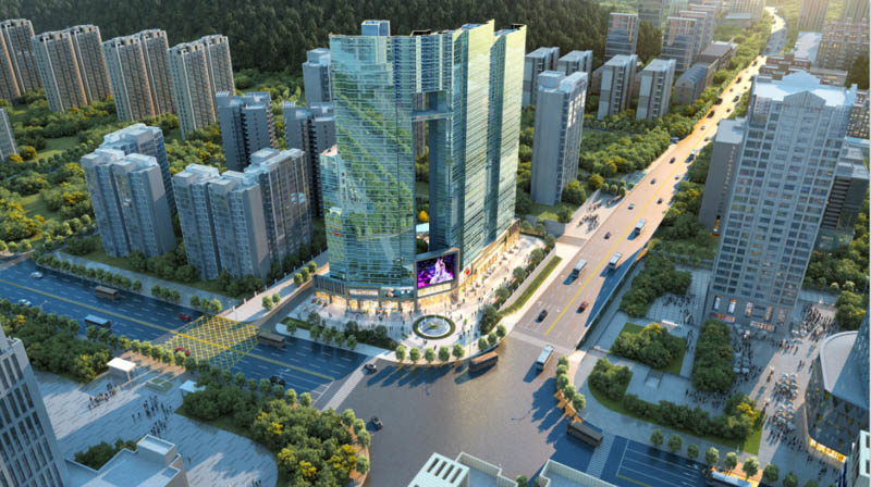 苏仙区振兴之门实景图