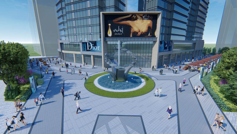 苏仙区振兴之门效果图