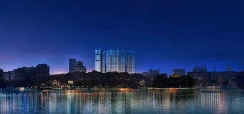 北湖区北湖中央公园区位图