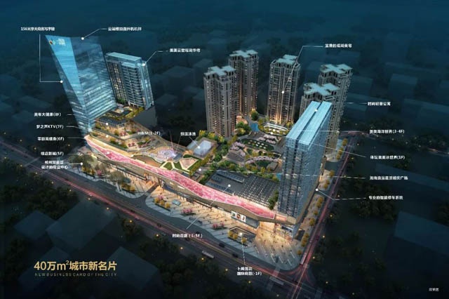 北湖区美美世界配套图