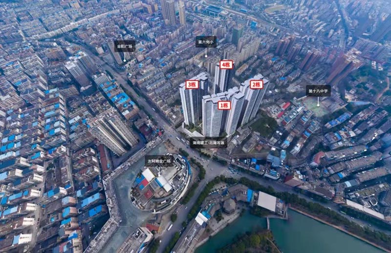 北湖区建投北湖名著实景图