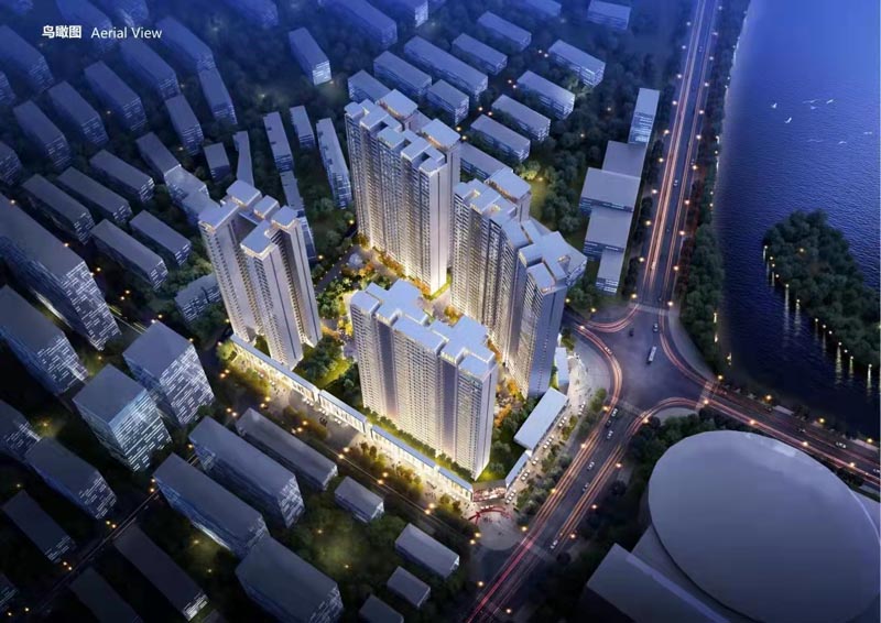 北湖区建投北湖名著效果图