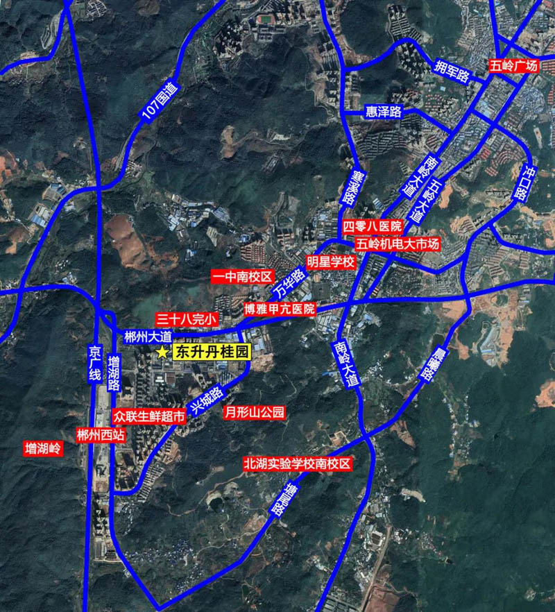 北湖区东升丹桂园样板间