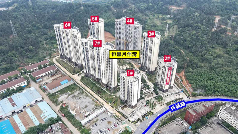 北湖区恒嘉月伴湾效果图