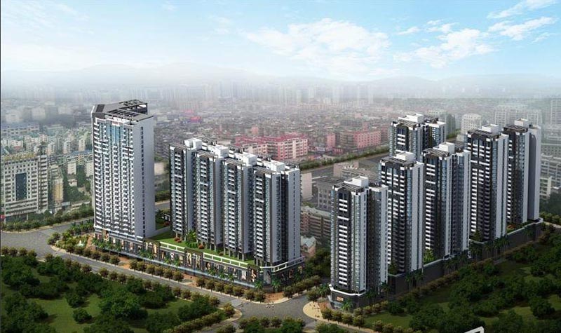 北湖区林邑星城效果图