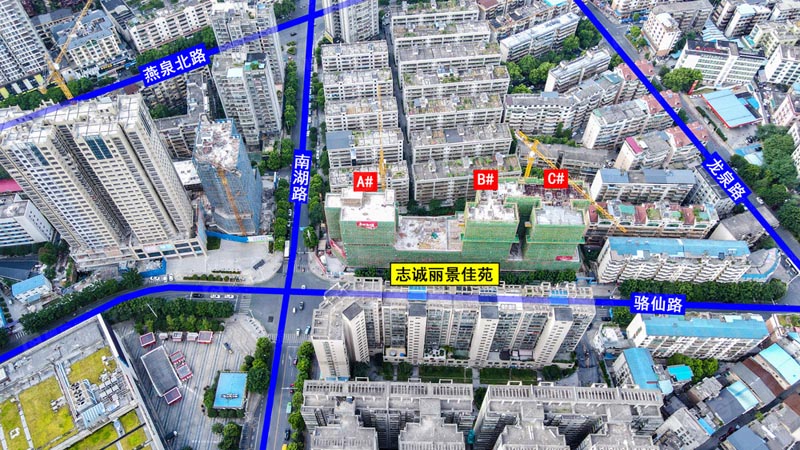 北湖区志诚丽景佳苑配套图