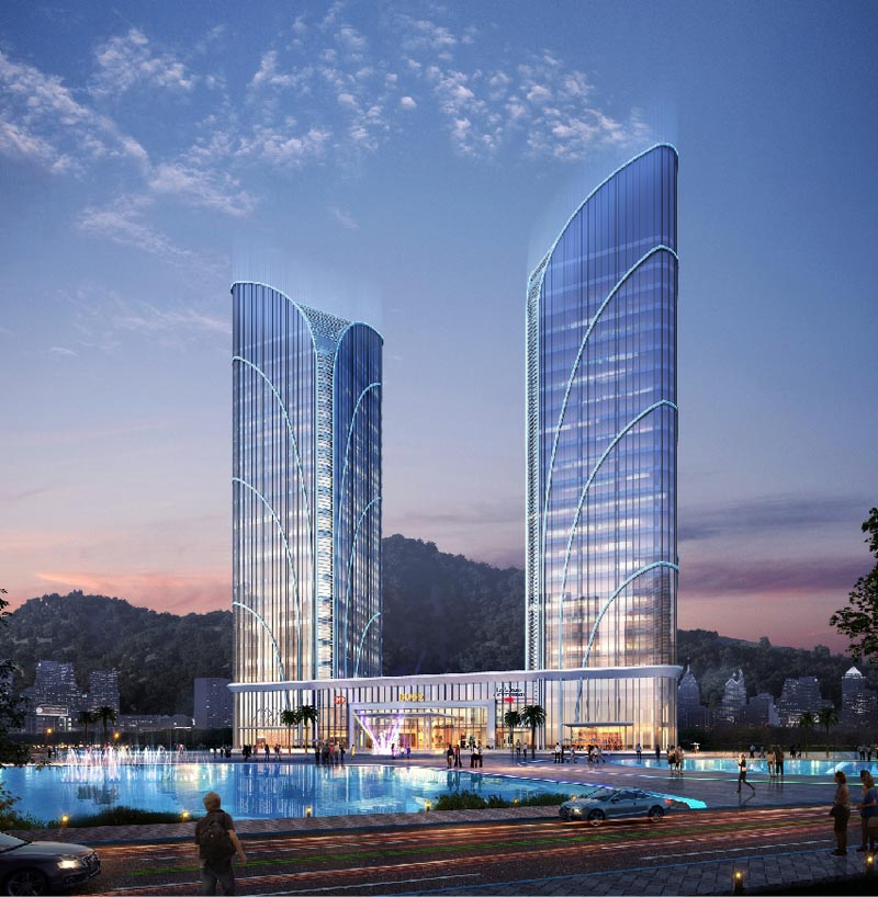 北湖区文华国际实景图