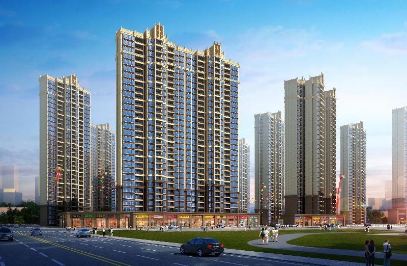 北湖区粤泰天鹅湾效果图