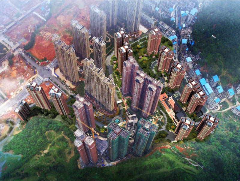 北湖区泊富君庭实景图