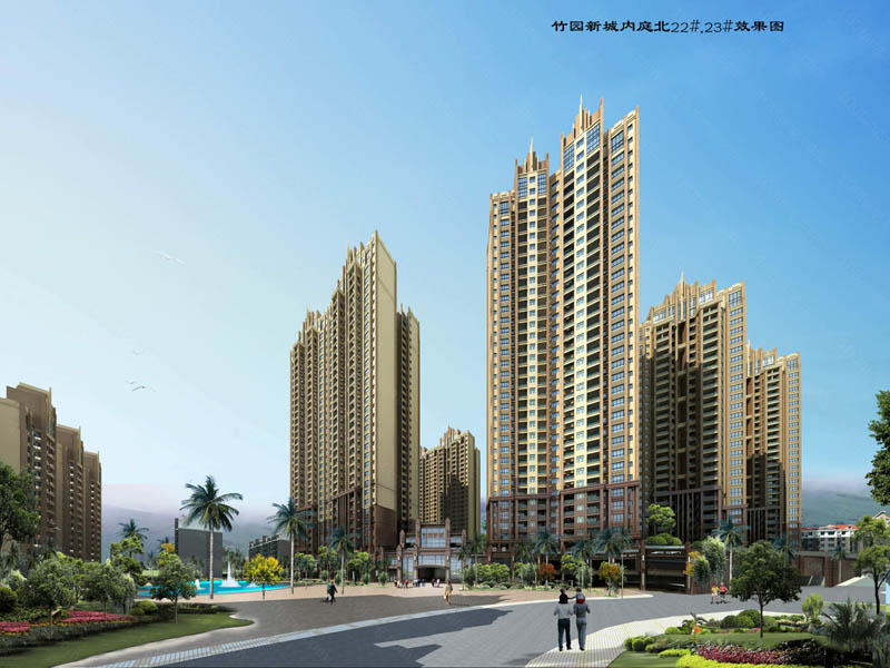 北湖区金汇世纪城效果图