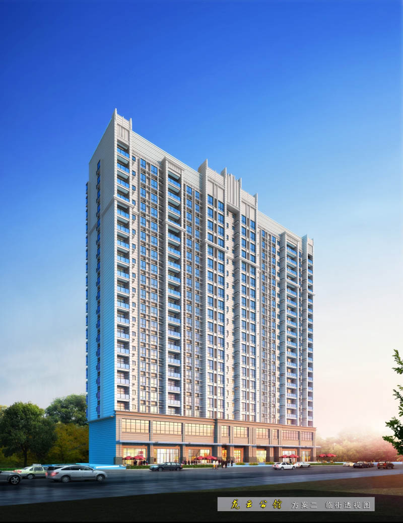 北湖区龙云公馆效果图