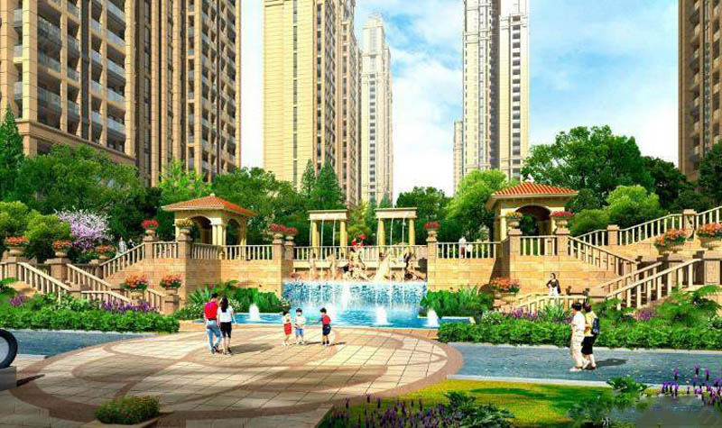 北湖区畔山花园配套图