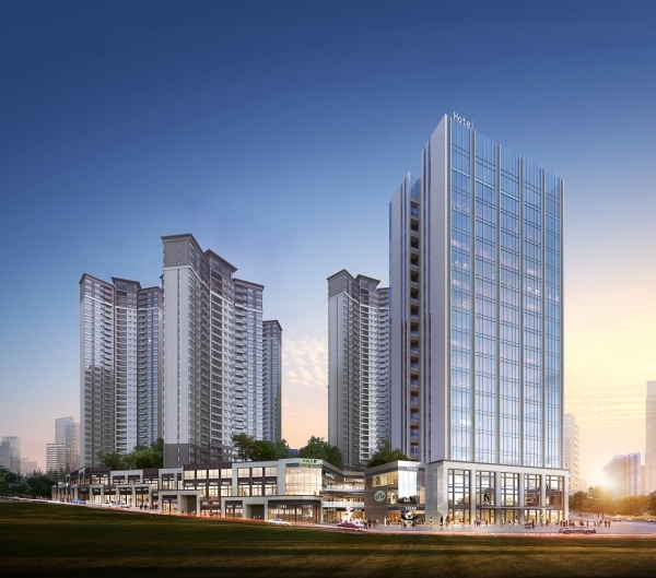 北湖区五岭庆园效果图