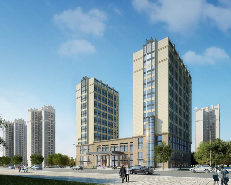 北湖区郴州颐和星湾效果图