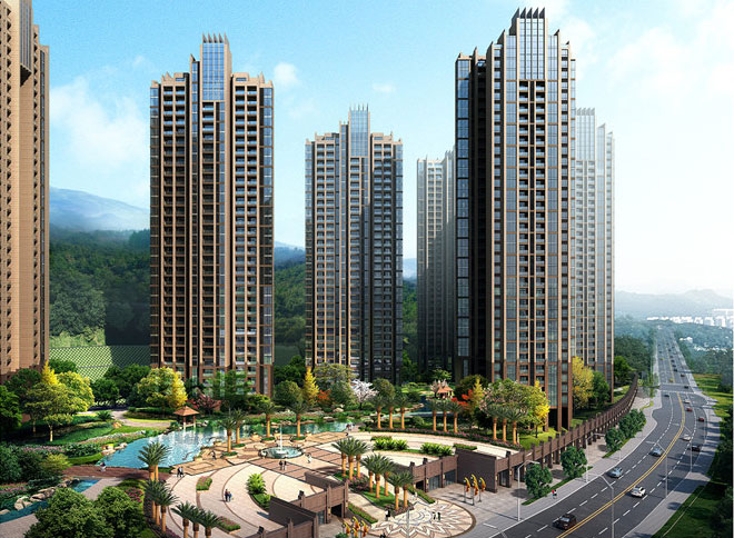 北湖区云鼎天阙效果图