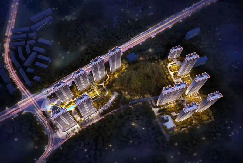 北湖区中梁首府效果图