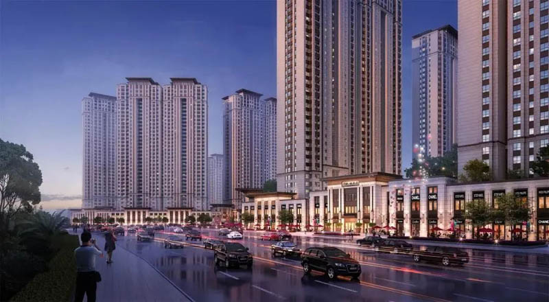 北湖区中铁岭南府配套图