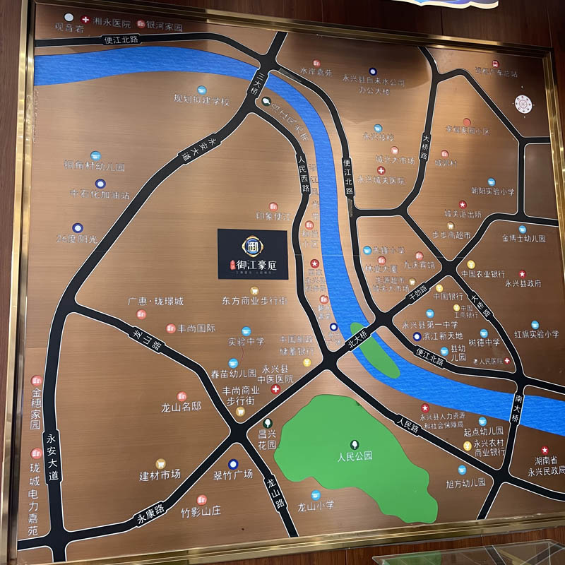 永兴县金慧御江豪庭区位图